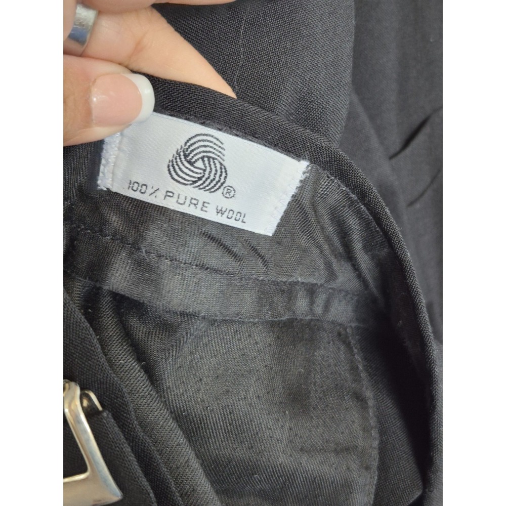 Men's Black 3-Button Tuxedo Jacket by Formal Specialists 42R , Bottoms 34R - Picture 3 of 7